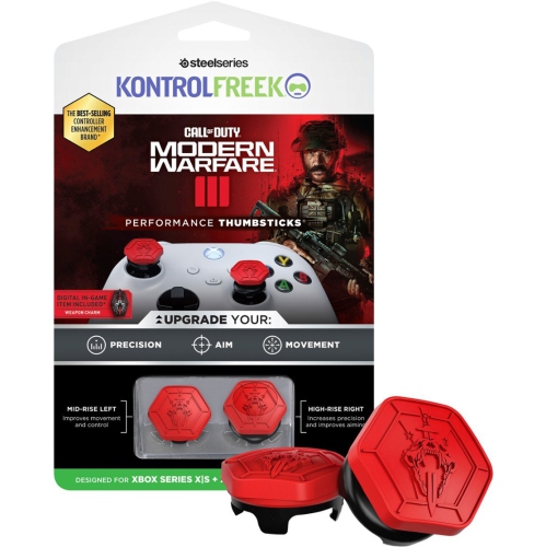 Refurbished - COD Modern Warfare III Kontrol Freek Performance Thumbsticks XBOX Red