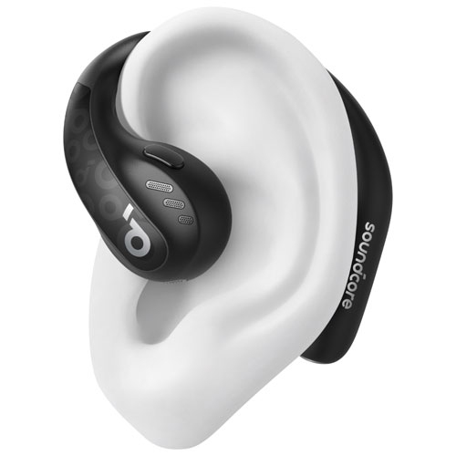 Boîte ouverte - Écouteurs boutons 100 % sans fil ouverts Aerofit Pro de Soundcore par Anker - Noir