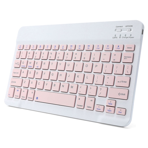 HLD  Ultra-Slim Rechargeable Bluetooth Wireless Keyboard for Android Windows Samsung Galaxy Tab Tablet Smartphone Cell Phone Ios Iphone Ipad, Ipad