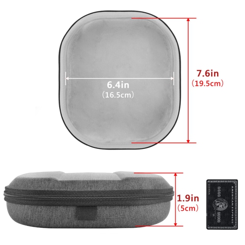 Headphones Case Compatible with JBL Tune 660 BTNC, TUNE 700BT, Tune 510BT, Tune 570BT, Live 460NC Case, Replacement Hard Shell Travel Carrying Bag