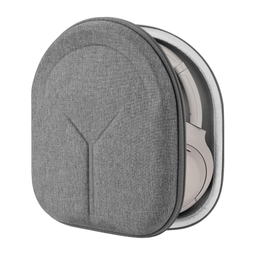 HLD Headphones Case Compatible With Sony Wh-Ch720N, Wh-Ch520, Wh-Ch710N, Wh-1000Xm5, Wh-1000Xm4, Wh-1000Xm3 Case, Replacement Hard Shell Travel Carrying Bag With Cable Storage (Grey)