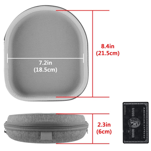 Headphones Case Compatible with Sony WH-CH720N, WH-CH520, WH-CH710N, WH-1000XM5, WH-1000XM4, WH-1000XM3 Case, Replacement Hard Shell Travel Carrying