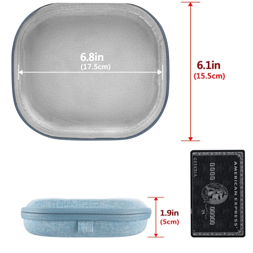 Headphones Case Compatible with JBL Tune 510BT, Tune 660NC, Tune 560BT, Tune 500BT, Live 460NC Case, Replacement Hard Shell Travel Carrying Bag with