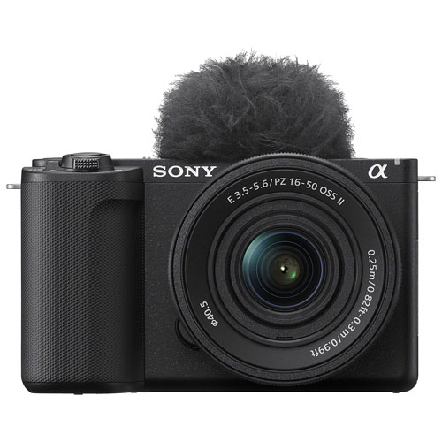 Appareil photo sans miroir Alpha ZV-E10 II de Sony avec objectif 16-50 mm - Noir