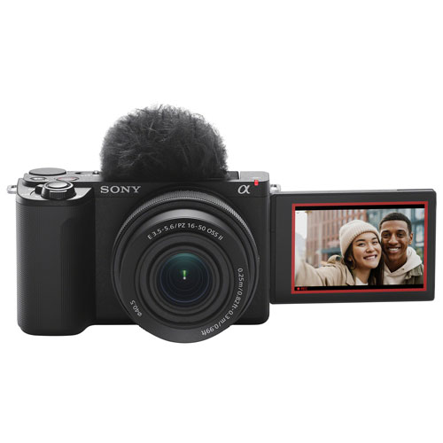 Appareil photo sans miroir Alpha ZV-E10 II de Sony avec objectif 16-50 mm - Noir