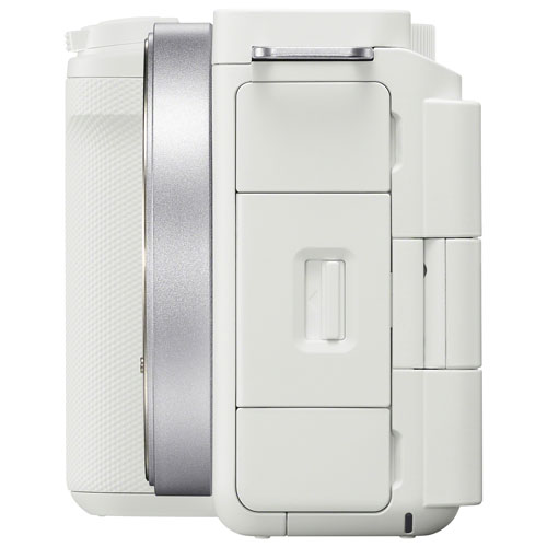 Appareil photo sans miroir Alpha ZV-E10 II de Sony avec objectif 16-50 mm - Blanc/Argenté