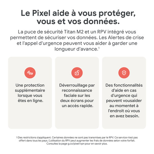 Pixel 9 Pro Fold de 512 Go de Google avec TELUS - Noir volcanique - Financement mensuel