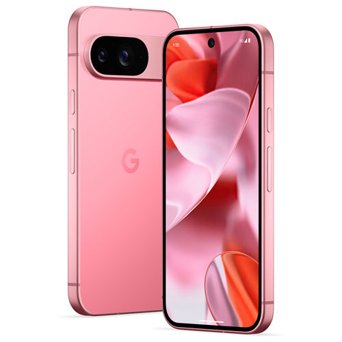 Pixel 9 de 256 Go de Google avec Koodo - Rose pivoine - Forfait Balance sélectionné