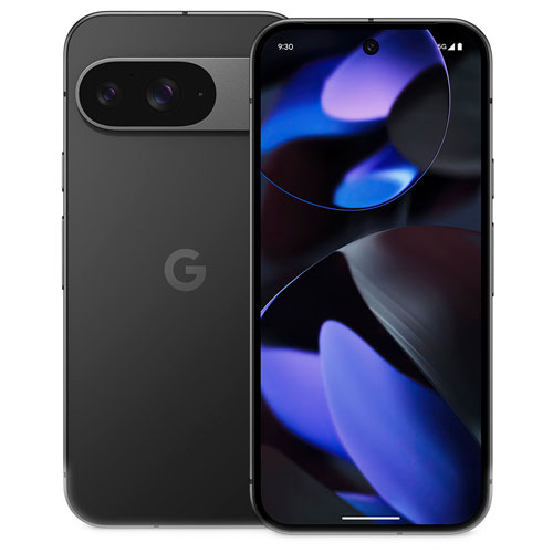 Pixel 9 de 256 Go de Google avec Freedom Mobile - Noir volcanique - Paiement Balance mensuel