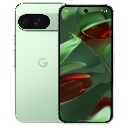 Freedom Mobile Google Pixel 9 128GB - Wintergreen - Monthly Tab Plan