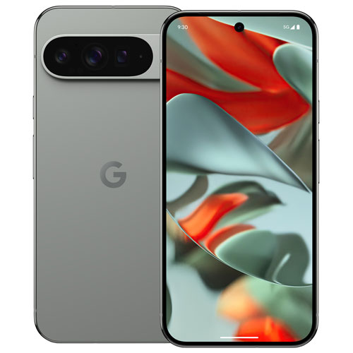 Pixel 9 Pro XL de 256 Go de Google avec TELUS - Vert lichen - Financement mensuel