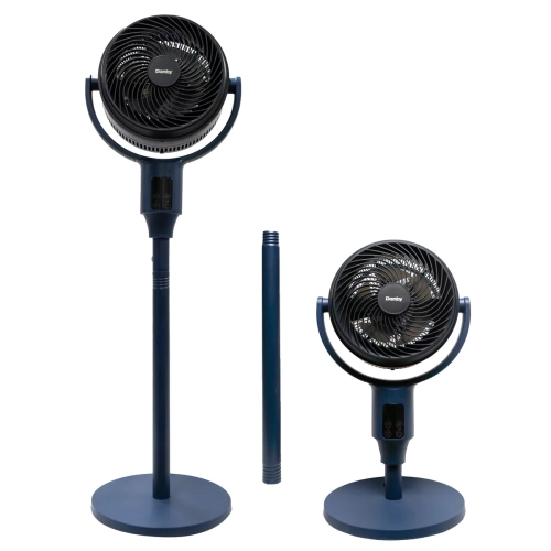 Ventilateur oscillant 2-en-1 Ultra Quiet de Danby à 9 vitesses, niveau de bruit 29&nbsp;dB, oscillation multidirectionnelle, support/table