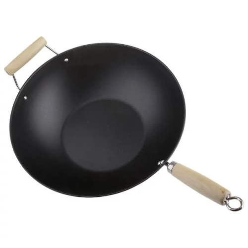 Mehiaz 13.75 inch Non-Stick Wok, non-stick interior surface