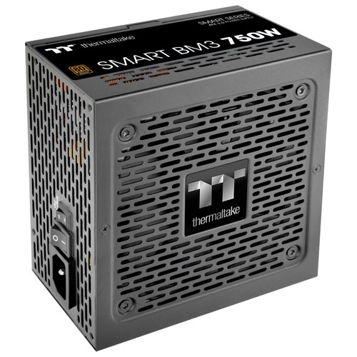 Thermaltake Smart BM3 80 PLUS 750-Watt ATX3.1 Semi-Modular Power Supply