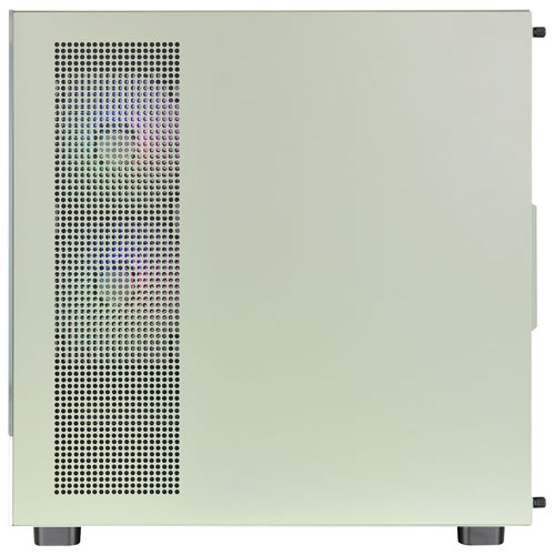 Tour d'ordinateur intermédiaire ATX View 270 Plus TG ARGB de Thermaltake - Vert matcha