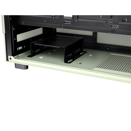 Tour d'ordinateur intermédiaire ATX View 270 Plus TG ARGB de Thermaltake - Vert matcha