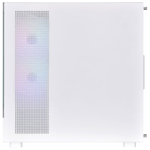 Tour d'ordinateur intermédiaire ATX View 270 Plus TG ARGB de Thermaltake - Blanc