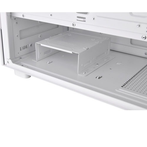 Tour d'ordinateur intermédiaire ATX View 270 Plus TG ARGB de Thermaltake - Blanc