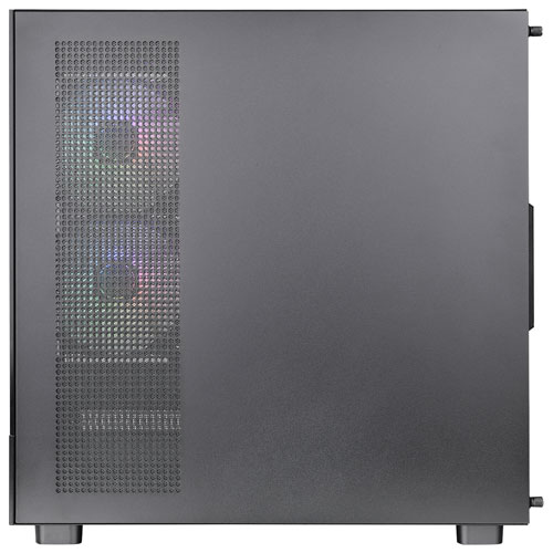 Tour d'ordinateur intermédiaire ATX View 270 Plus TG ARGB de Thermaltake - Noir