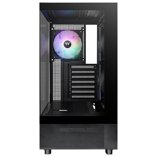 Tour d'ordinateur intermédiaire ATX View 270 Plus TG ARGB de Thermaltake - Noir