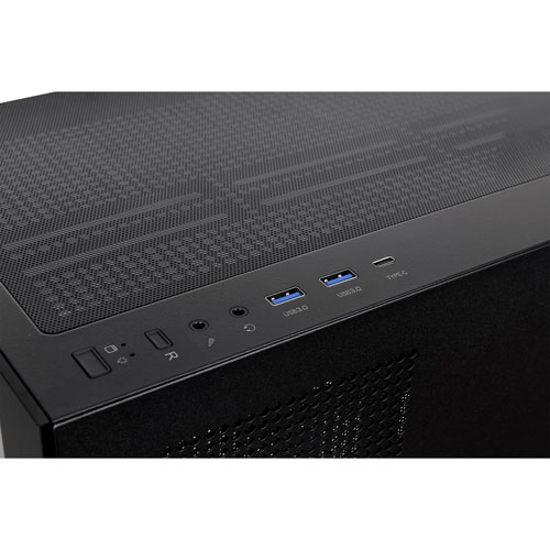 Tour d'ordinateur intermédiaire ATX View 270 Plus TG ARGB de Thermaltake - Noir