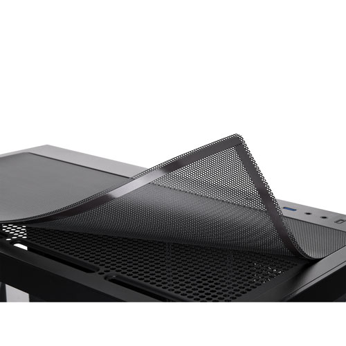Tour d'ordinateur intermédiaire ATX View 270 Plus TG ARGB de Thermaltake - Noir
