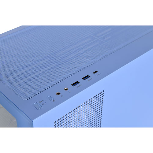 Thermaltake View 270 Plus TG ARGB Mid-Tower ATX Computer Case - Hydrangea Blue