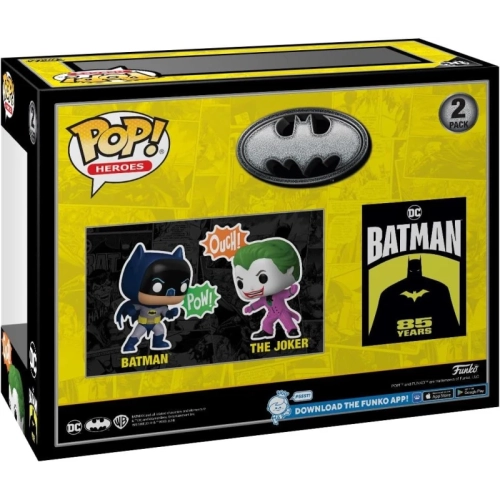Celebrate Batman's 85th Anniversary with Funko Pop! 2-Pack: Batman and The Joker Collectibles