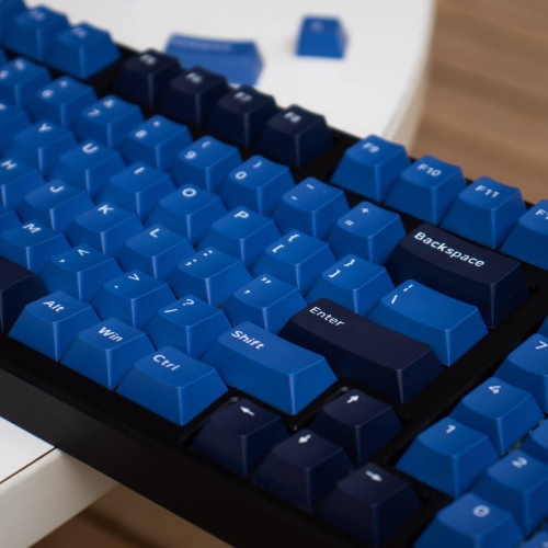 168 Keys PBT Doubleshot Keycaps Cherry Profile Striker Custom Keyboard Keycaps for 60% 65% 75% 95% 100% Cherry MX Mechanical Keyboards