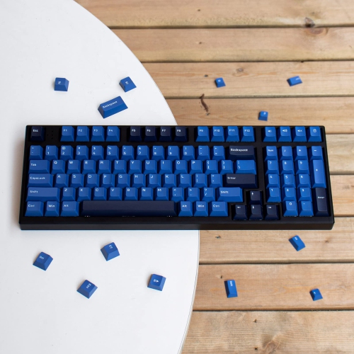 168 Keys PBT Doubleshot Keycaps Cherry Profile Striker Custom Keyboard Keycaps for 60% 65% 75% 95% 100% Cherry MX Mechanical Keyboards