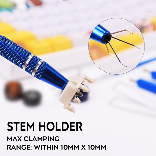 Switch Opener Kit with 0.35OZ GPL205 G0 Keyboard Lube 6PCS Contains Keycap Puller Switch Puller Stem Holder Keyboard Grease for Mechanical Keyboard