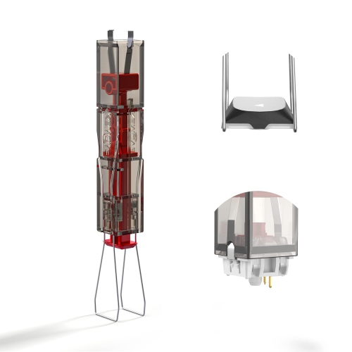 HLD  2-In-1 Switch Puller Keycap Puller for Mechanical Keyboard, 304 Stainless Steel Key Switch Keycap Puller, Easily Remove And Replace Gaming