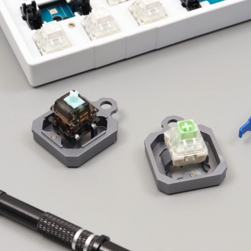 Mechanical Keyboard Switch Lube Kit with GPL 205g0 Keycap Puller 2 in 1 Switch Opener Switch Puller Switch Clamp for Cherry Mx Gateron Keyboard