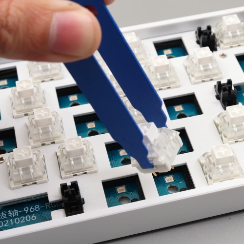 Mechanical Keyboard Switch Lube Kit with GPL 205g0 Keycap Puller 2 in 1 Switch Opener Switch Puller Switch Clamp for Cherry Mx Gateron Keyboard