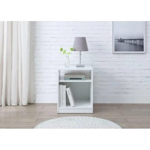 Prime Open Shelf Nightstand, 2 open shelves