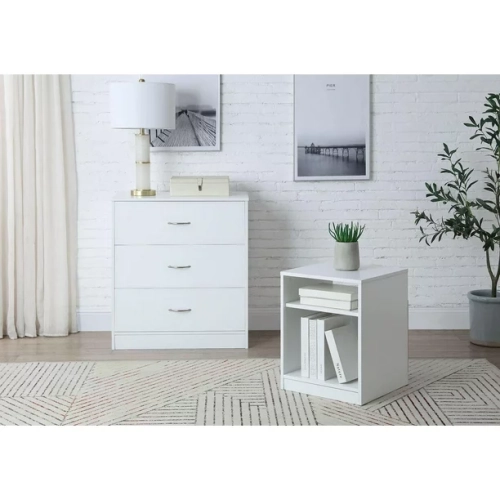Prime Open Shelf Nightstand, 2 open shelves