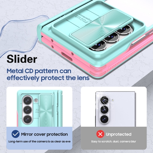 XCRS Hybrid Cam Slider Hard Case for Samsung Galaxy Z Fold 6