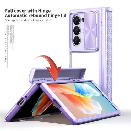 XCRS Hybrid Cam Slider Hard Case for Samsung Galaxy Z Fold 6