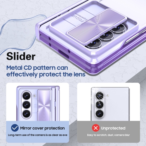XCRS Hybrid Cam Slider Hard Case for Samsung Galaxy Z Fold 6