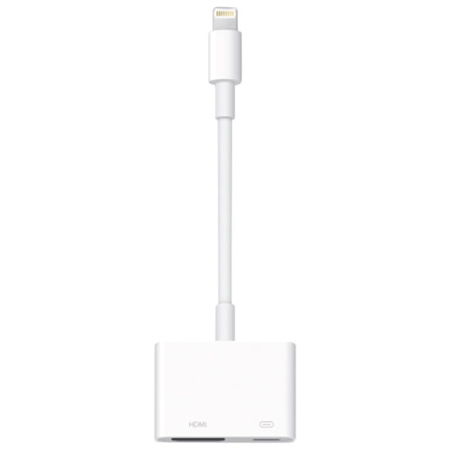 Apple Lightning to HDMI/Lightning Digital AV Adapter