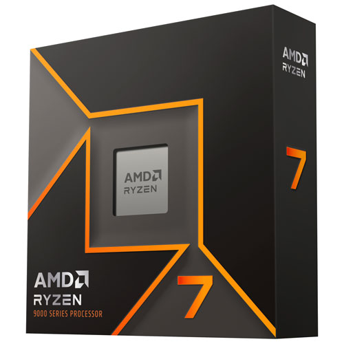 Processeur octocoeur AM5 5,5 GHz Ryzen 7 9700X d'AMD