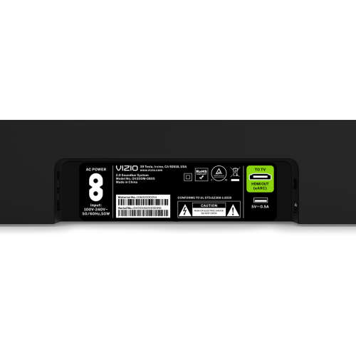 VIZIO 2.0 Soundbar with Dolby Atmos and DTS:X - SV200M-08