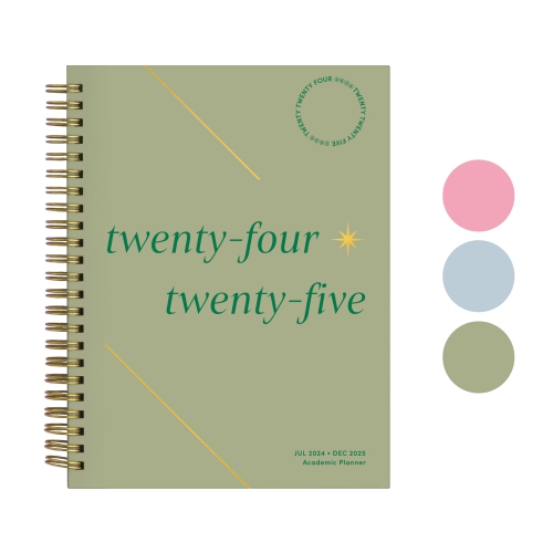 Rileys & Co Planner 2024-2025 Academic Year, 18-Month Serif Weekly Planner - Classic Weekly & Monthly Agenda Planner