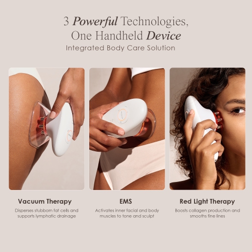 Project E Beauty SERA | Vacuum Body Contour | EMS | LED Light Therapy | Reduce Cellulite | Toning & Tightening | Body Shaping