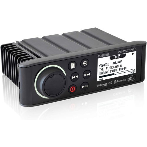 Fusion MS-RA70NSX NMEA 2000 SiriusXM-Ready Marine Entertainment System