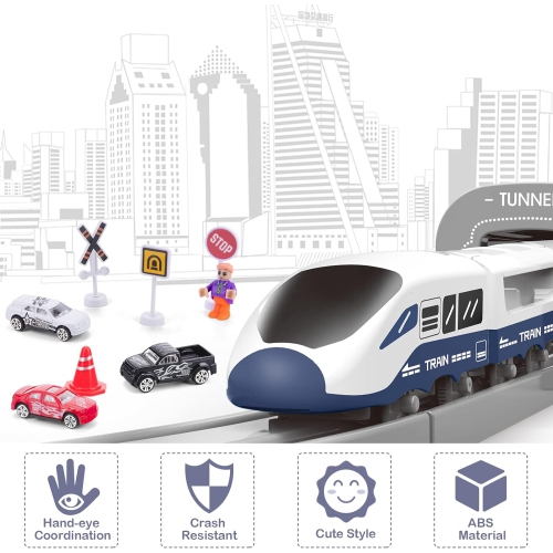 Jeu de chemin de fer interactif à assembler soi-même