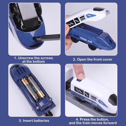 Jeu de chemin de fer interactif à assembler soi-même