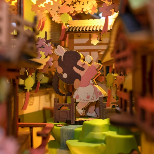 Rolife Falling Sakura Book Nook TGB05 - 3D Puzzle