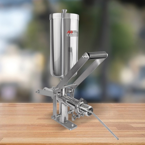 A-301 Churro Maker Gun | Churro Filler Machine | Commercial Cream Filling | Stainless Steel | 5 L | Manual