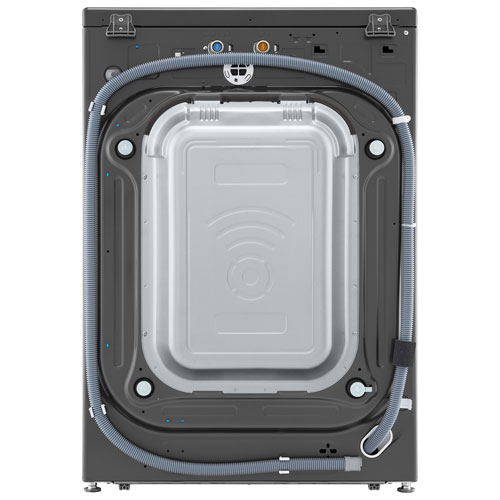 LG 5.8 Cu. Ft. Front Load Washer - Middle Black - Only at Best Buy